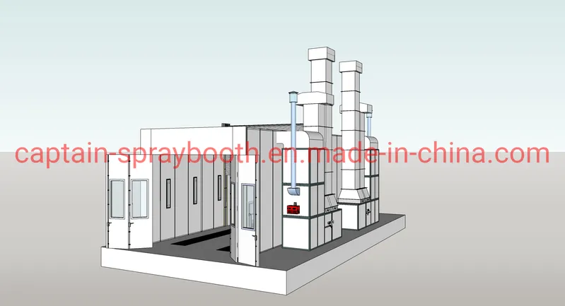 Captain Customized 12m Spray Booth/Paint Booth/Drying Booth