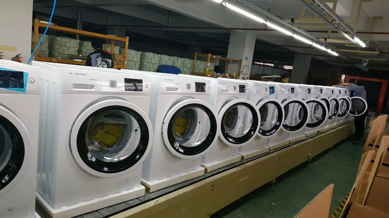 Coin Operated Top Loading/ Front Loading Washing Machine for Labor Accommodation