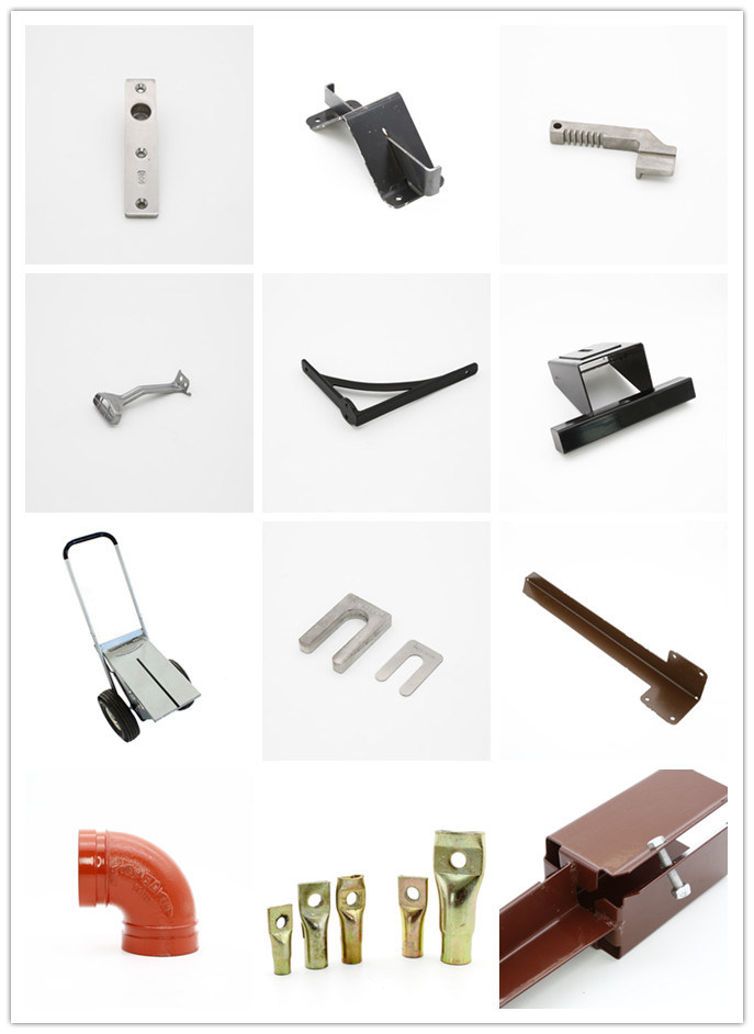 Sheet Metal Fabrication Parts Tee Pipe Metal Bracket for Agriculture