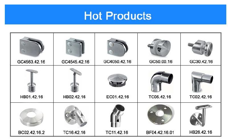 Handrail Tube Holder Steel Pipe Bar Crossbar Holder