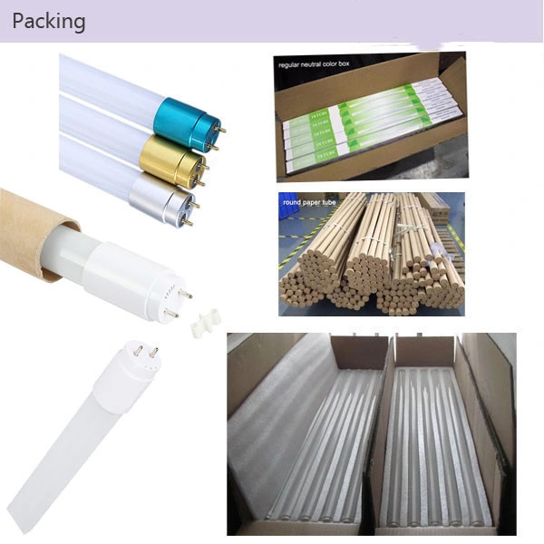 0.6m 1.2m 1*10W 1*20W LED Batten Light Fixture with Glass Tube