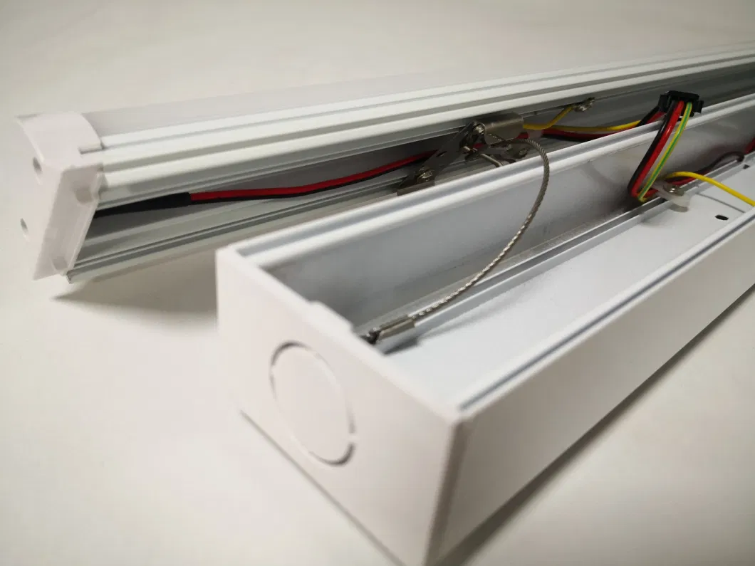 T8 Slim Batten Commercial LED Light Shop Fitting Linkable Optional with Emergency