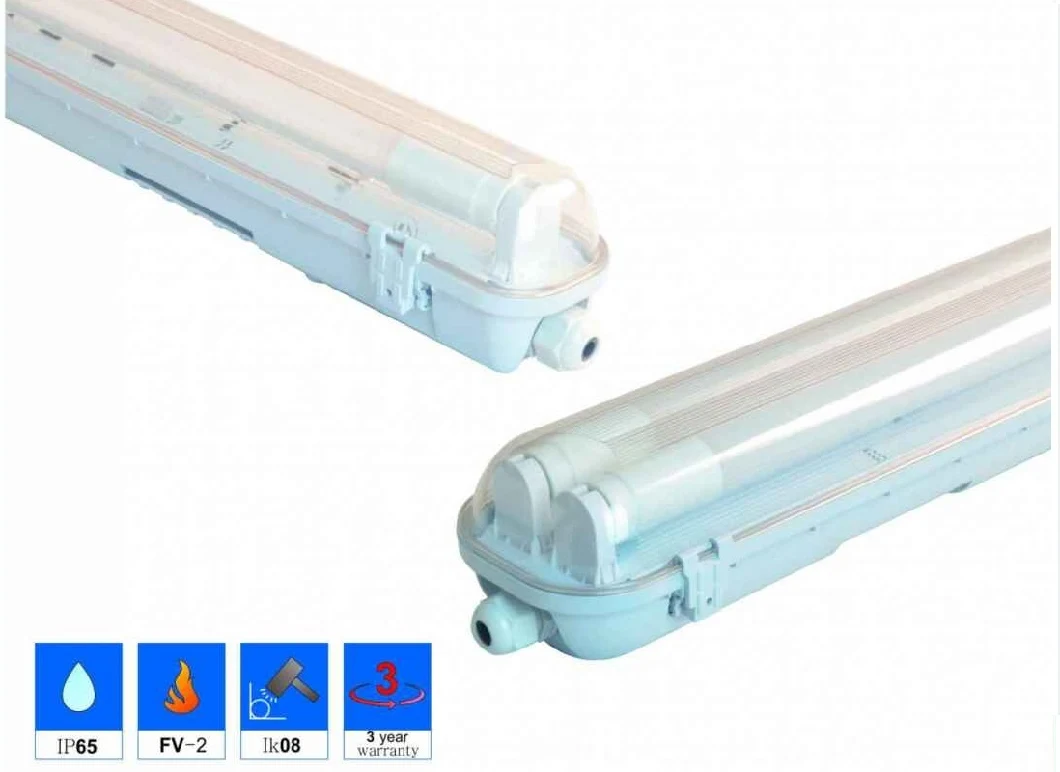 LED IP65 Triproof Waterproof Weatherproof Dustproof Anti-Corrosion Lighting Fixture