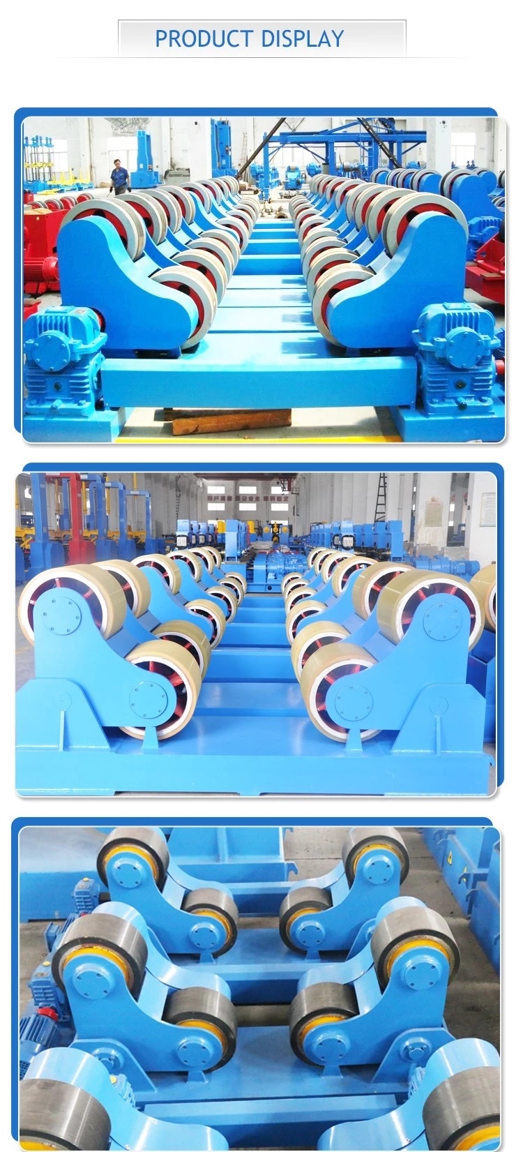 Automatic Pipeline Tube Welding Rotator / Welding Equipment