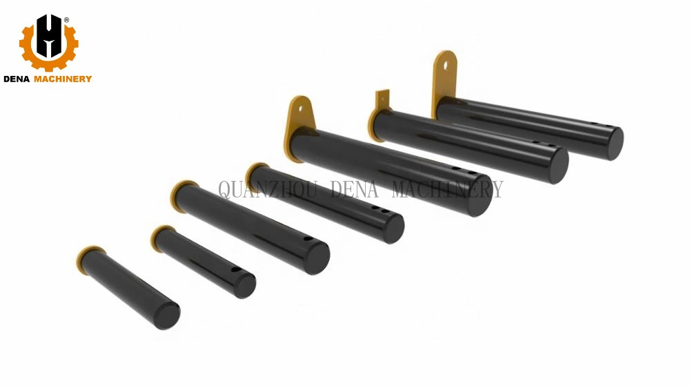 Export Crawler Excavator Bucket Teeth Pins Bucket Shaft Bulldozer Track Pin Boom Cylinder Bucket Excavator Parts Pin