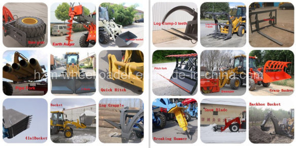 2 Ton Loader Hot Sale in Australia Forklift Wheel Loader for Sale