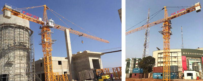 China 18t Topkit Tower Cranes 7030 Crane for Sale in Dubai