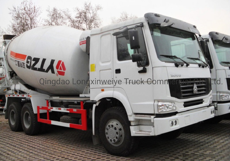 Used HOWO 6X4 Cement Transportation Mixer Truck with 5-16m3 Capacity