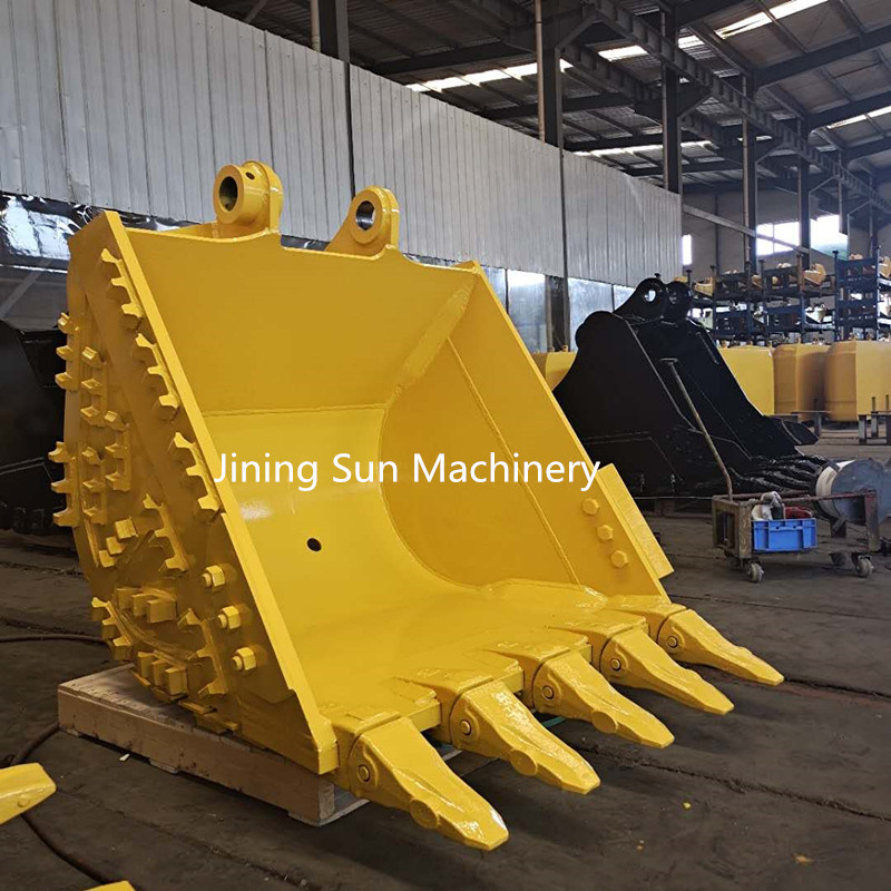 Excavator Parts Heavy Duty Rock Bucket for PC200 Komatsu Excavators