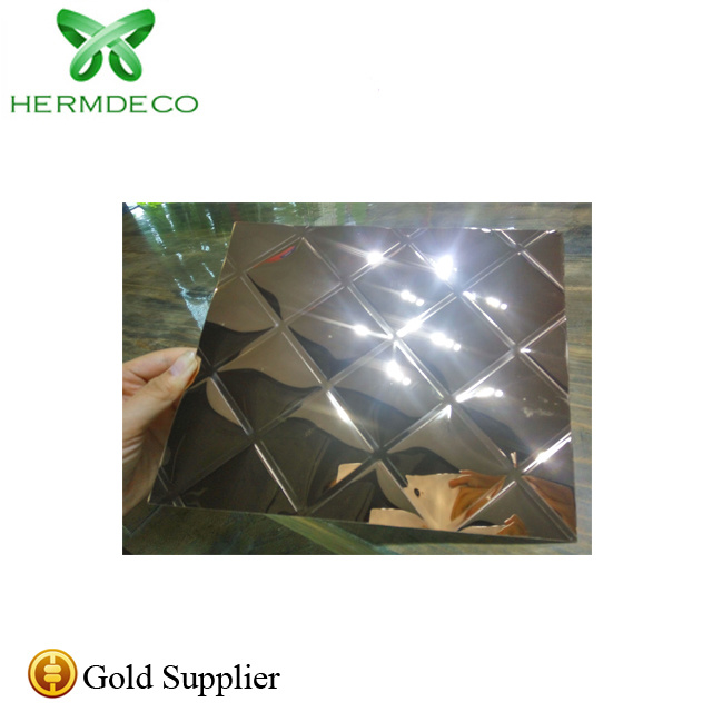 Embossed Stainless Steel Plate for Heavy Equipment