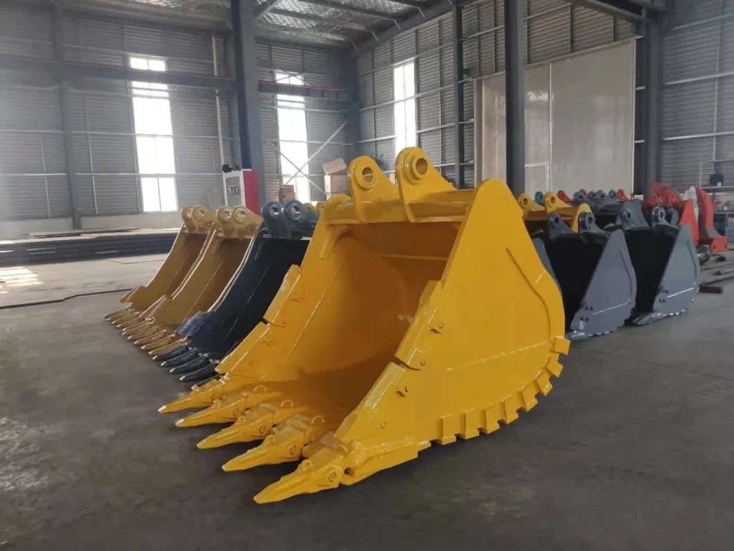 Excavator Parts Heavy Duty Rock Bucket Excavator Spare Parts Excavator Rock Bucket Mining Bucket