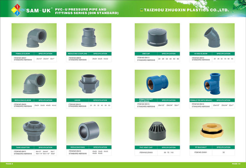 UPVC CPVC Pipes Suppliers CPVC Pipe Fittings CPVC Flange
