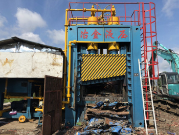 Q91y-400 Large Scrap Metal Guillotine Shear for Structural Parts