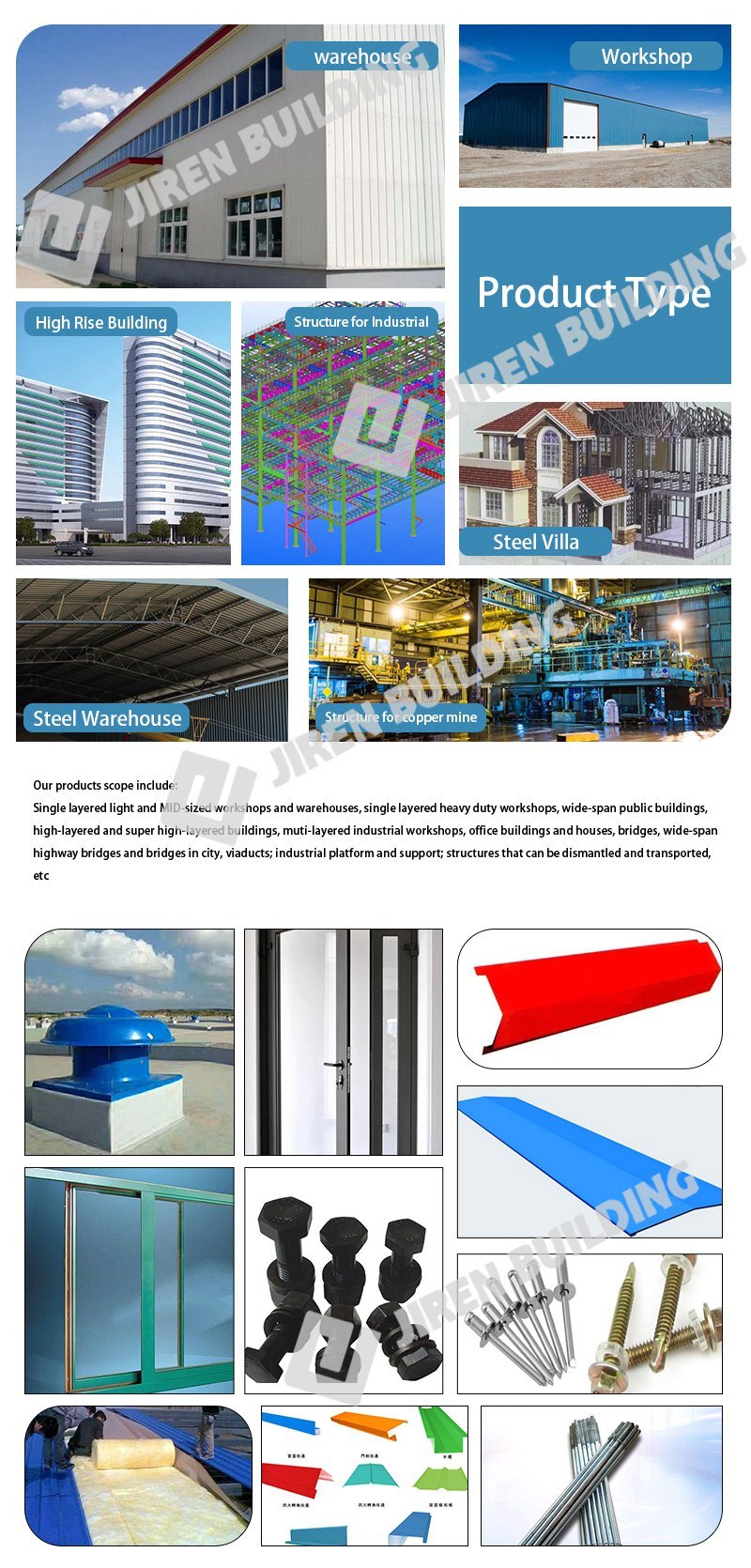 Steel Structure Workshop Design Layout