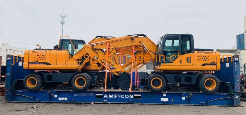 Hydraulic Digger Excavator 16 Ton Wheel Excavator for Sale