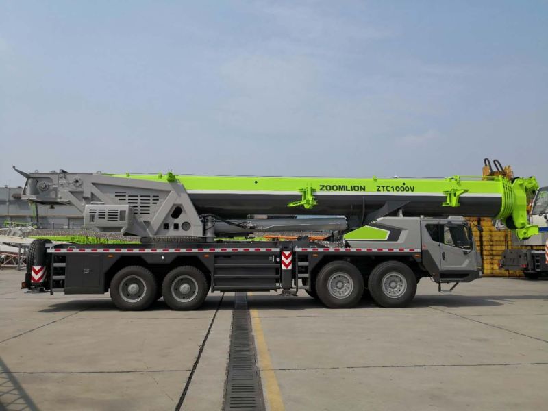 Top Brand New 100t Mobile Truck Crane 100 Tons Ztc1000 with Parts for Sale