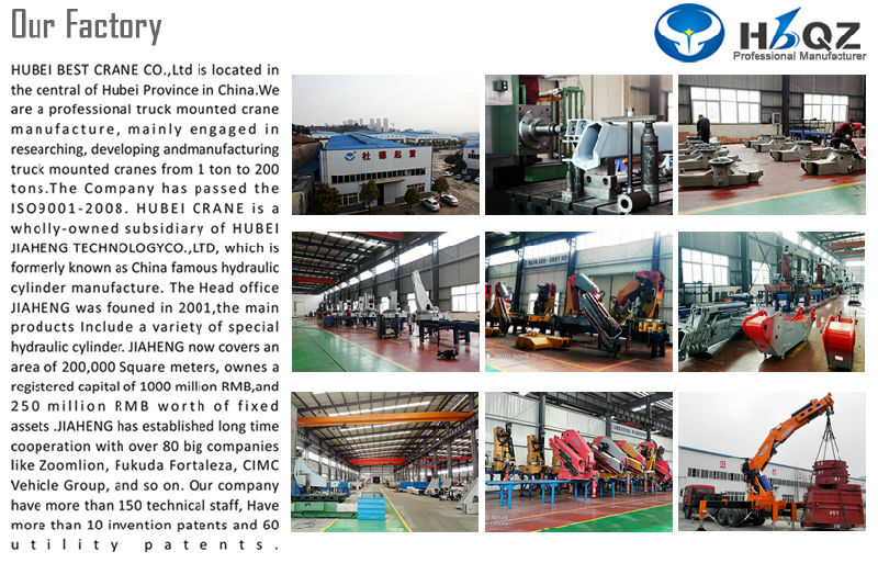 Crane manufacturer 25 tons jib crane straight arm truck crane