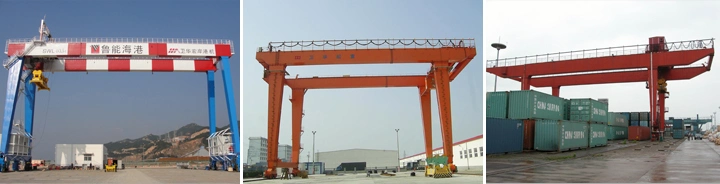 China Rail Mounted Full Span Gantry Crane for Container Lifting