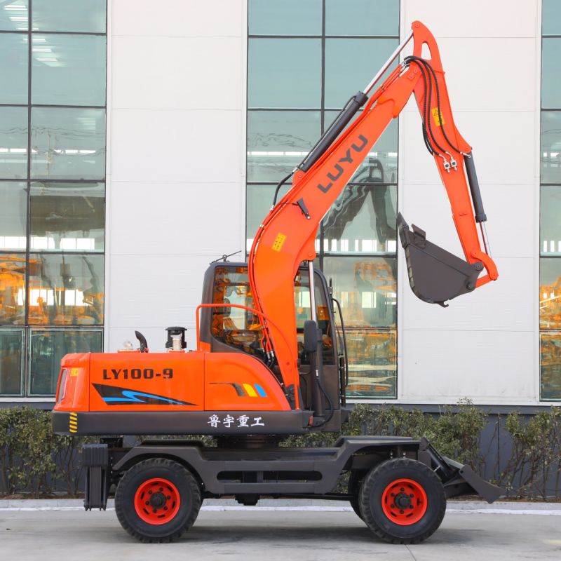 Concrete Vibrator Excavator Price in India Reinforced Chassis