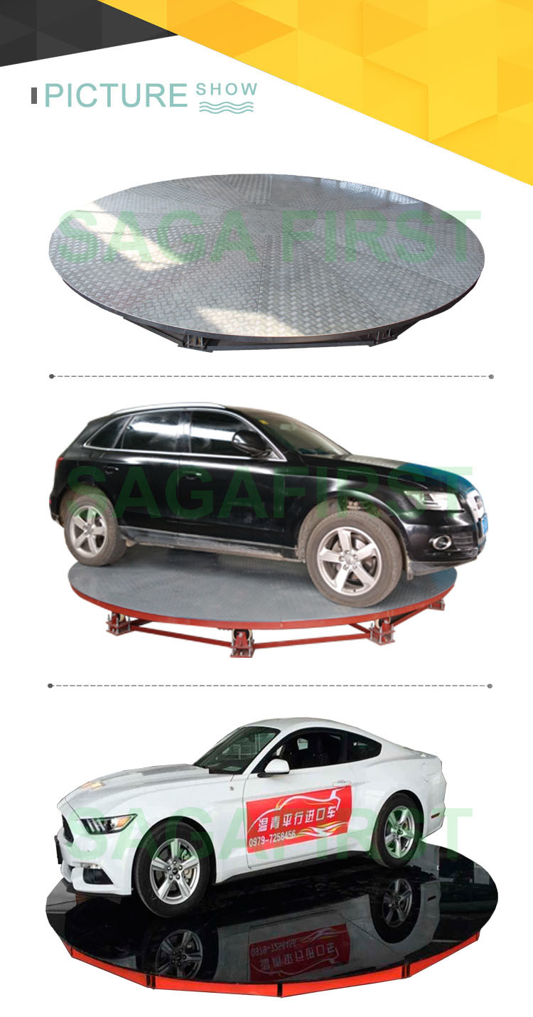 Gear Pin Modern Rotating Platform Car Parking Turntable for Sales