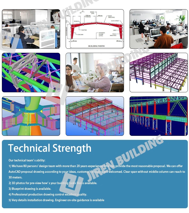 Steel Structure Workshop Design Layout