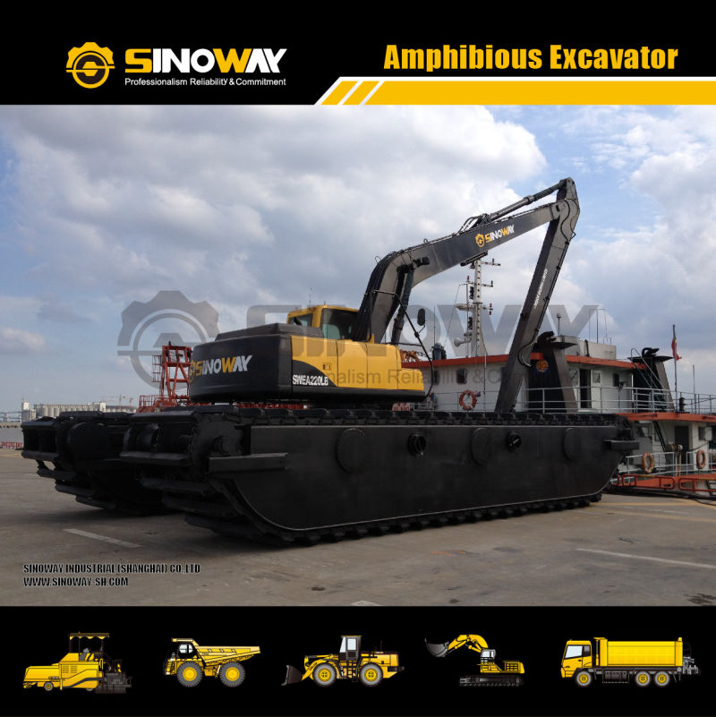 New China Amphibious Excavator Undercarriage Pontoon for Sale