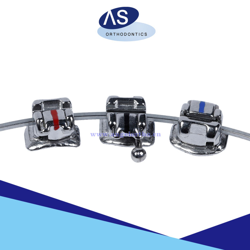 as Manufacture Orthodontic Teeth Passive Self Ligating Brackets 2g