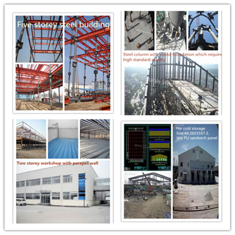 Pre Engineered Steel Structure Building with Crane