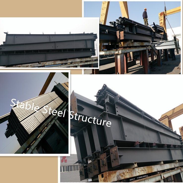 Pre Engineered Steel Structure Building with Crane