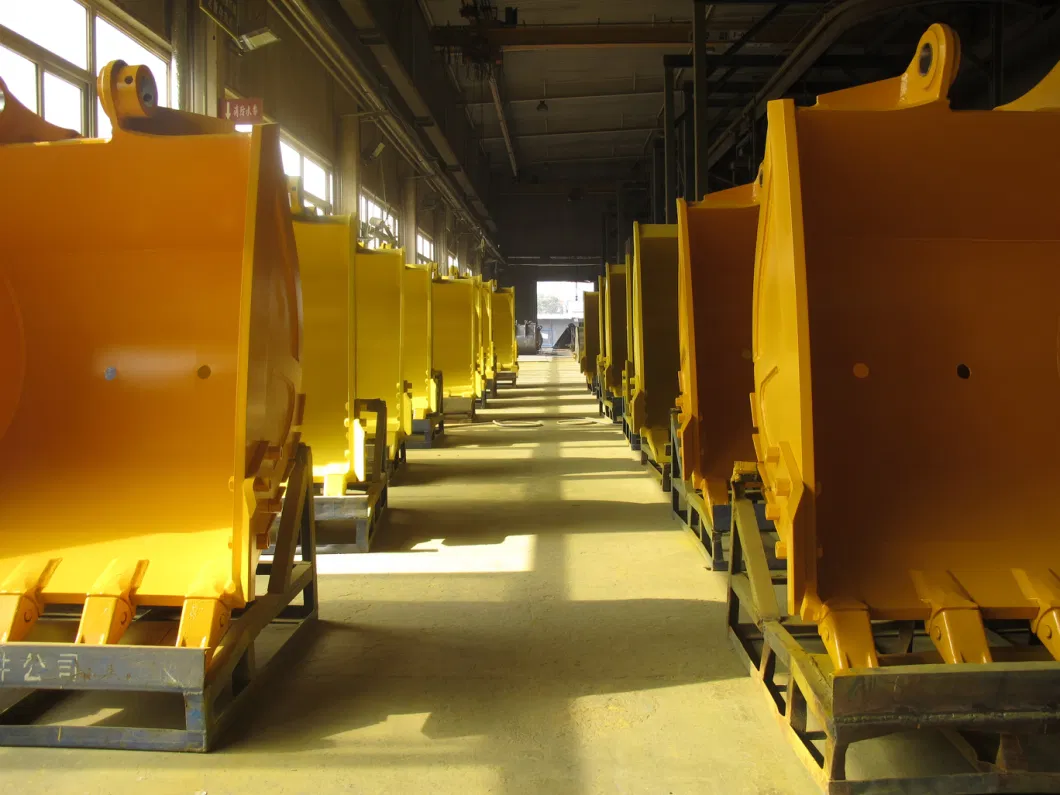 Excavator Parts Komatsu Excavator Bucket for Komatsu Excavator PC200 with Teeth