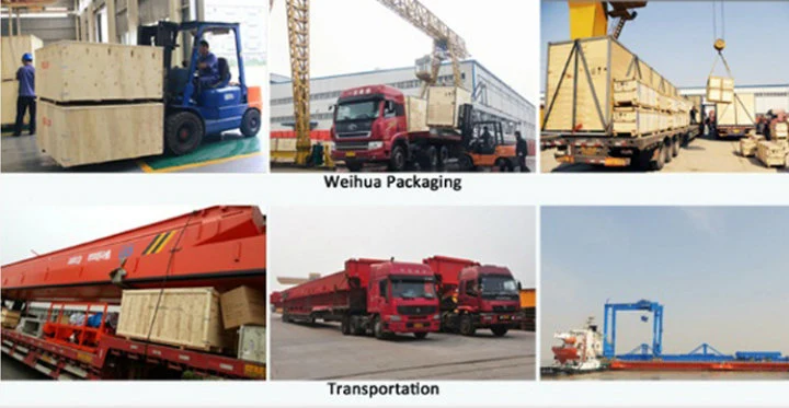 China Rail Mounted Full Span Gantry Crane for Container Lifting