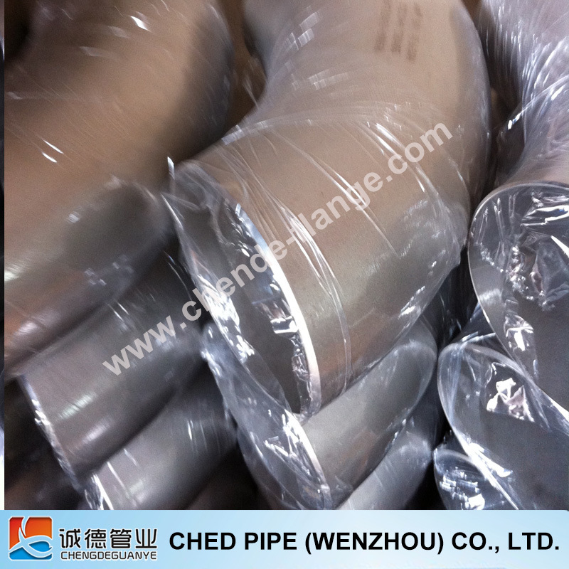 Stainless Steel 90degree Long Radius Welded Pipe Fitting Elbow