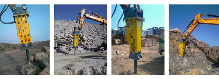 Heavy Construction Machine Parts Hydraulic Rock Breaker Hammer Price